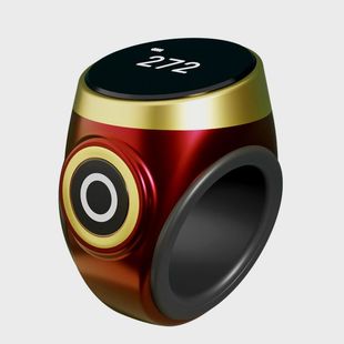 manual ring electronic counter visual counter touch digital display hand press charging smart luminous new free shipping