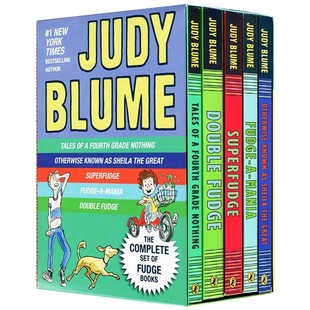 Judy Blumes Fudge Judy Blumes Fudge Story Children's Humorous Growth English Novel 7-9 Years Old