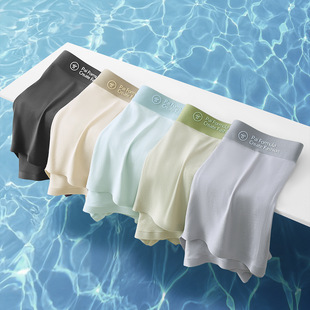 New underwear men's modal fashion waist men's boxer solid color 10A antibacterial crotch youth underwear wholesale