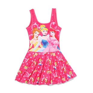Children's swimwear cartoon girl princess baby one-piece hot spring professional swimming suit for big boys and girls swimwear wholesale