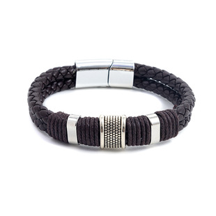 Foreign trade Europe and the United States explosions retro fashion personalized woven bracelet men's boutique bracelet factory direct bracelet