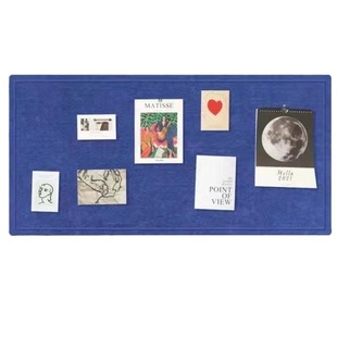 Felt Wall Stickers Ins Wind Felt Board Self-adhesive Kindergarten Classroom Works Display Cork Board Photo Wall Bulletin Board