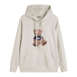 Autumn and Winter Korean Niche Trendy Brand Marithe Sweatshirt Jennie Cha Jingyuan's Same Style Loose Casual Versatile Jacket