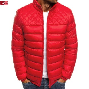 Cross-border Men's Collar Cotton-padded Coat Winter Thickened Warm Cotton-padded Coat Casual Sports Cardigan Cotton-padded Coat New in stock