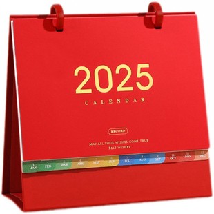 Taiwan Calendar 2025 Year of the Snake New Calendar Korean Double Ring Office Notebook Gift Box Calendar Advertising Customization Factory Outlet