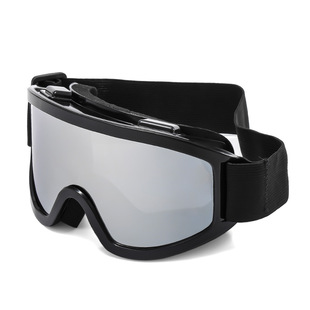 Cross-border new fashion anti-fog mountaineering ski goggles outdoor large frame anti-wind sand colorful eye protection sports glasses 3048