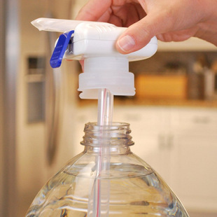 Cross-border new automatic drink straw magic tap electric motor press water dispenser Water Pump TV straw