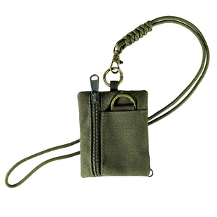 Outdoor Military Fan Tactical Portable Coin Purse Square Wear-resistant MOLLE Small Purse Key Bag