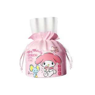 Полотенце для лица Sanrio meilti подлинное авторизованное утолщенное очень большое рулонное полотенце съемное мультяшное полотенце для лица оптом