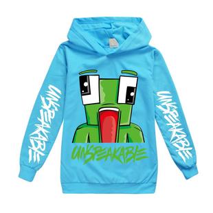 Trendy fashion big boys and girls hooded top sweater 243XX