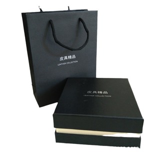 Manufacturers supply belt box belt belt packing box double-layer silk cloth lid gift box packing box can be ordered
