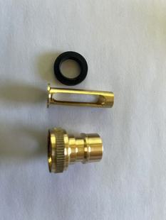 Washing machine faucet automatic water stop valve to prevent falling off water nozzle adapter all copper special household 4-point accessories