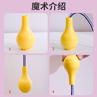 Bottle suspension hanging bottle hanging line bottle close-range interactive simple magic toy children's educational magic props
