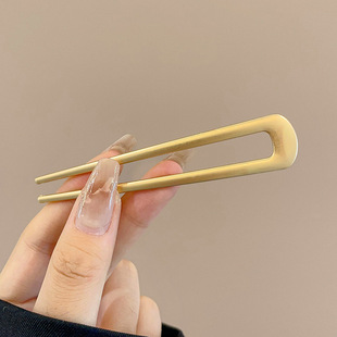 Hairpin Female Hair Disc Artifact Hairpin U-shaped Hairpin Hair Hairpin New Chinese Antique High-end U-shaped Clip Comb Headwear