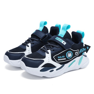 Children's double net sneaker autumn boys casual shoes campus breathable wear-resistant dirty Torre shoes a generation of hair