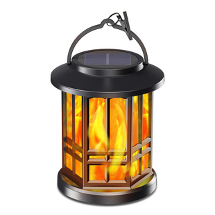 New solar LED lights garden lights dark automatic bright outdoor garden villa atmosphere decoration hanging lanterns