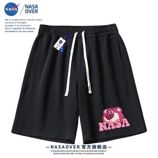 NASA клубничный мультфильм повседневный принт комбинезоны для мужчин и женщин