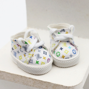 Labubu Labubu второго поколения кукольная обувь 10CM хлопковая кукла 17CM подвеска Lingna Belel игрушечная обувь