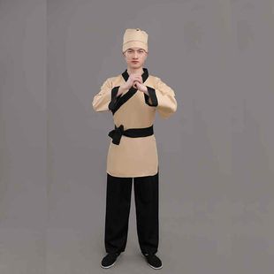 Костюм для взрослых Hanfu Shoan Xiaoi Костюм Древний драматург Дин Горничный Чайный Дом Отель