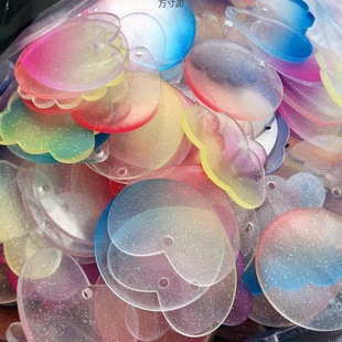 Goo card set goo disc glitter gradient ordinary production acrylic blank pendant a wholesale factory a wholesale
