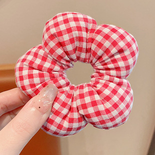 New Children's Hair Rings Girls' Leather Tendons Hair Accessories Cute Girl's Headwear Baby's Large Intestine Hair Rings Hair Rope Princess