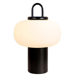 Simple Table Lamp Bedside Advanced Portable Lantern Round Charging Atmosphere Lamp Bedroom Study Decorative Table Lamp