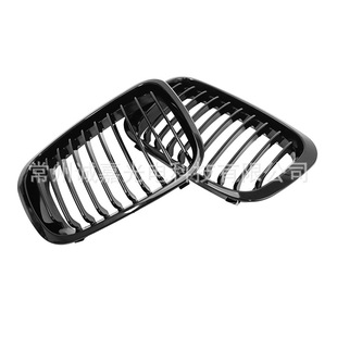 Factory Direct hair suitable for BMW 3 Series E46 four-door 98-01 front bumper Black medium mesh modified intake grille