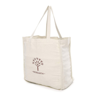 Factory wholesale multi-pocket large-capacity shopping bag multi-inner bag compartment cotton hand bag canvas bag can be fixed logo