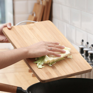 Mini Sticky Board Small Household Kitchen Chopping Board Cutting Board Bamboo Solid Wood Mildew-proof Cutting Board Panel Cutting Board Fruit Chopping Board