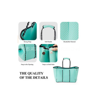 Cross-border New Diving Material Beach Bag Outdoor Diving Material Tote Swimming Tote