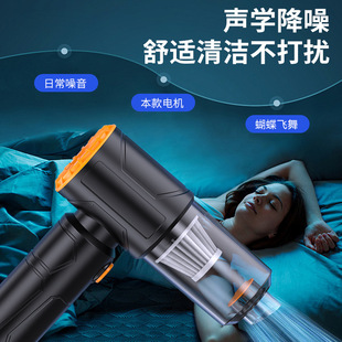 Wireless car vacuum cleaner handheld high-power household car blowing and suction dual-purpose mini portable car vacuum cleaner