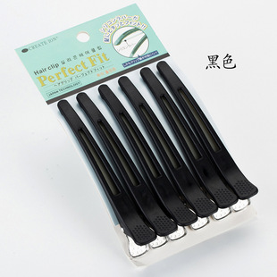 Manufacturers Hairdressing Clip Partition Clip Positioning Clip Hair Cutting Hairdressing South Korea No Rubber Marks Clip Hairdressing Supplies No Marks Clip