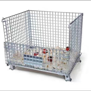 Warehouse Sorting Cart Metal Logistics Turnover Trolley Iron Frame Movable Storage Butterfly Cage Wheeled Sorting Cart