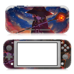 Switch Lite sticker scratch-proof protective film anime two-dimensional beauty girl theme sticker without glue