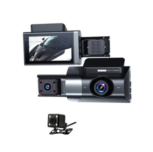 High-definition 1080P three-recording driving recorder multi-lens panoramic parking app interconnected monitoring vehicle camera