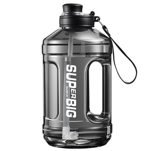 Large-capacity Ton-ton Bucket Plastic Water Cup Summer Portable Straw Sports Water Kettle Ton-ton Cup Ton-ton Bucket Wholesale