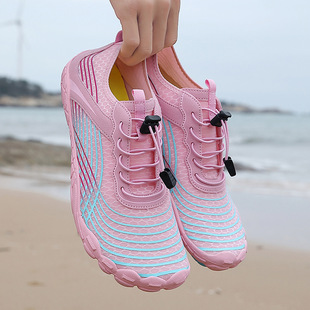 Factory wholesale outdoor five-finger trail shoes wading beach shoes barefoot diving single swimming fitness cycling hiking shoes
