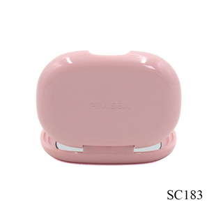 Production and Supply of Mini Eye Shadow Box Packaging Materials, Customized Portable Pink Plastic Eye Shadow Blush Box Makeup Packaging Materials