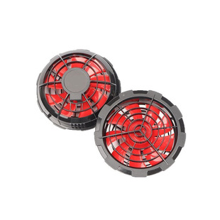 Factory wholesale 12V large wind air conditioning clothing brushless small fan heatstroke prevention cooling USB fan welding work clothes