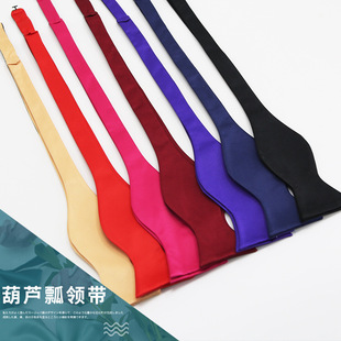 JK collar rope shirt bow knot free gourd gourd ladle tie banquet wedding groom Japanese style gourd tie