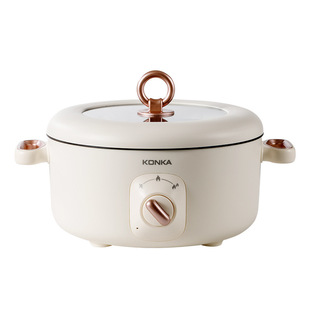 Kangjia multi-functional electric cooker large capacity electric hot pot household non-stick electric wok integrated student dormitory electric cooker