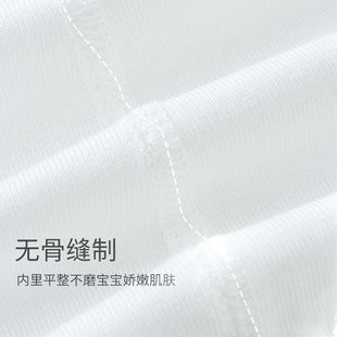 Summer Baby Big Butt Pants Thin Pajama Pants Baby High Waist Belly Protection Pants Modal Children's Pants