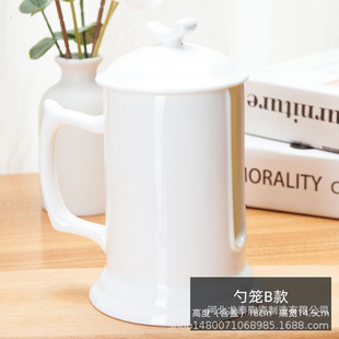 Bone China Household Ceramic Tableware Storage Knife and Fork Chopsticks Cage Simple Draining Chopsticks Holder Spoon Holder with Logo Printing