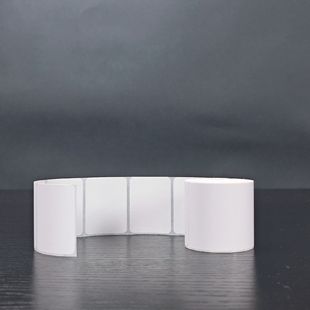 Customized 60X40 Supermarket Station Barcode Label Paper Coreless Cashier Printing Paper Self-Adhesive Label Thermal Paper