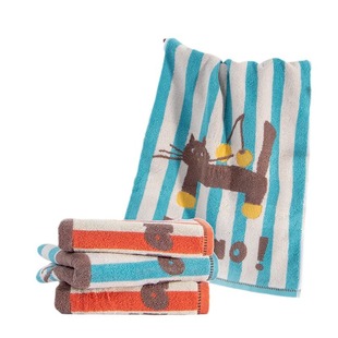 Sanli Towel Parent-Child Towel Cotton Adult Towel Children's Towel Cotton Wash Face Towel Cartoon Cat Face Towel