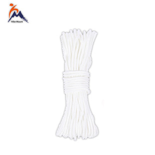 Outdoor thick windproof rope tent rope canopy pole fixed rope clothesline binding rope with rope buckle 4mm/5mm