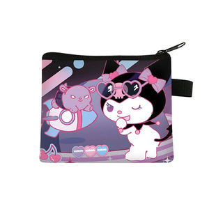 2023 new kulomi Primary School students men and women cute Net red small bag children's cartoon printing storage bag wholesale
