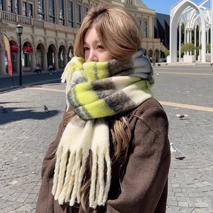 Коллекция взрывных шарфов ~~ Шарф Женская осенняя и зимняя атмосфера