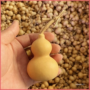Small gourd first-hand supply with faucet natural mini hand twist play piece stall text play supply real direct sales