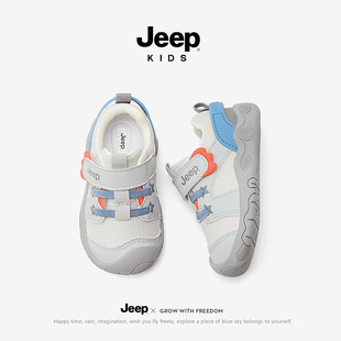 Jeep ходунки для мальчиков Весна и Осень Детская детская обувь Дышащая легкая детская обувь для девочек Детская обувь